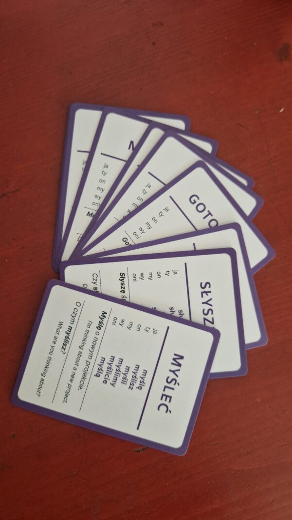 Polish 300 Verbs - Flashcards - Image 4