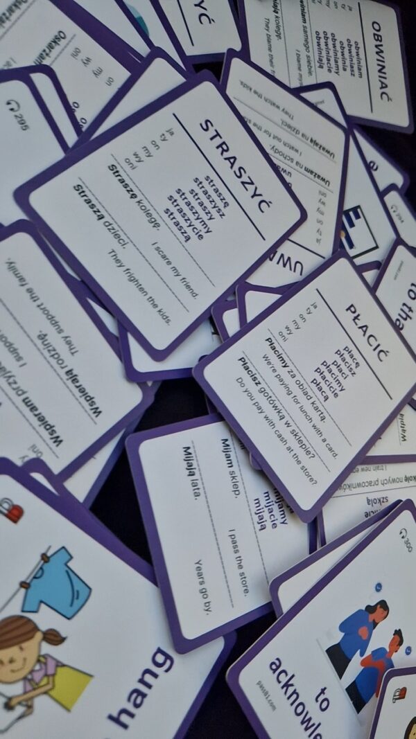 Polish 300 Verbs - Flashcards - Image 2